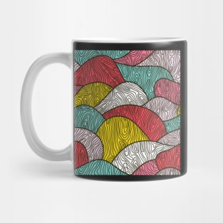 Zen Doodle Waves Mug